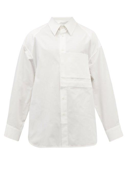 Wooyoungmi - Oversized Cotton-poplin Shirt - Mens - White