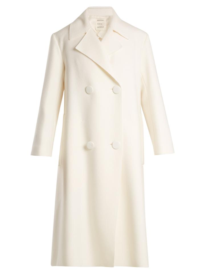 Maison Rabih Kayrouz Double-breasted Wool Coat