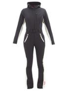 Perfect Moment - Gt Technical Nylon-blend Hooded Ski Suit - Womens - Black White