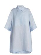 Acne Studios Sena Li Point-collar Linen Shirtdress