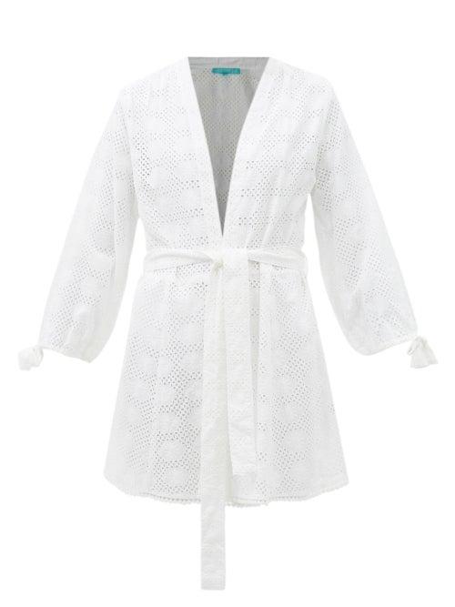 Melissa Odabash - Cecily Crochet-lace Kaftan - Womens - White