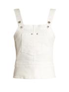 Eve Denim Clara Stretch-denim Top