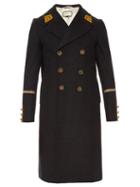 Gucci Double-breasted Wool And Cashmere-blend Overcoat