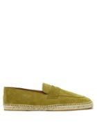 Bougeotte - Penny-strap Suede Espadrilles - Mens - Tan