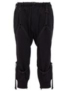 Matchesfashion.com Y-3 - Parachute Cotton Track Pants - Mens - Black