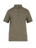 Matchesfashion.com Onia - Josh Slubbed Linen Shirt - Mens - Khaki