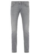 Matchesfashion.com Jacob Cohn - Mid Rise Slim Leg Jeans - Mens - Grey
