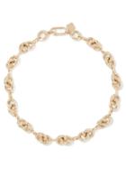 Lauren Rubinski - Link-chain Small 14kt Gold Necklace - Womens - Yellow Gold