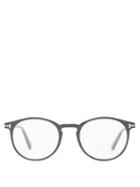 Matchesfashion.com Tom Ford Eyewear - Round Acetate Glasses - Mens - Black