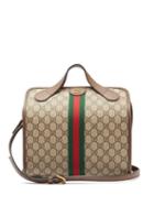 Matchesfashion.com Gucci - Ophidia Gg Supreme Logo Duffle Bag - Womens - Tan