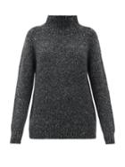 Matchesfashion.com Connolly - Weekend High-neck Cashmere Sweater - Womens - Dark Grey