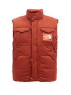 Gucci - X The North Face Padded Ripstop Gilet - Mens - Brown