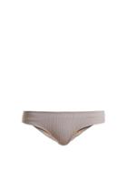 Matchesfashion.com Made By Dawn - Petal Bikini Briefs - Womens - Light Grey