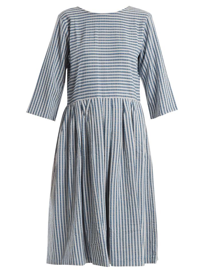 Ace & Jig Sage Striped Cotton Dress