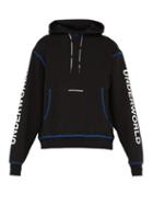 Matchesfashion.com United Standard - Underworld And Rottweiler Cotton Hooded Sweatshirt - Mens - Black Blue