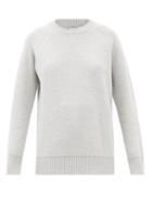 Johnstons Of Elgin - Cashmere-fleece Sweater - Womens - Grey