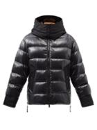 Burberry - Hooded Quilted Down Coat - Mens - Black