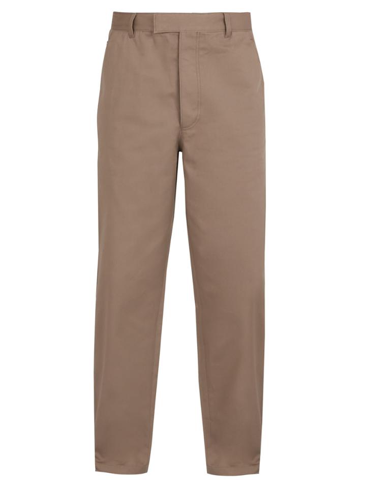 Prada Cotton-twill Trousers