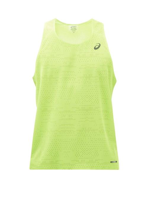 Asics - Ventilate Technical-mesh Tank Top - Mens - Green