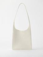 The Row - Jules Grained-leather Shoulder Bag - Womens - Cream