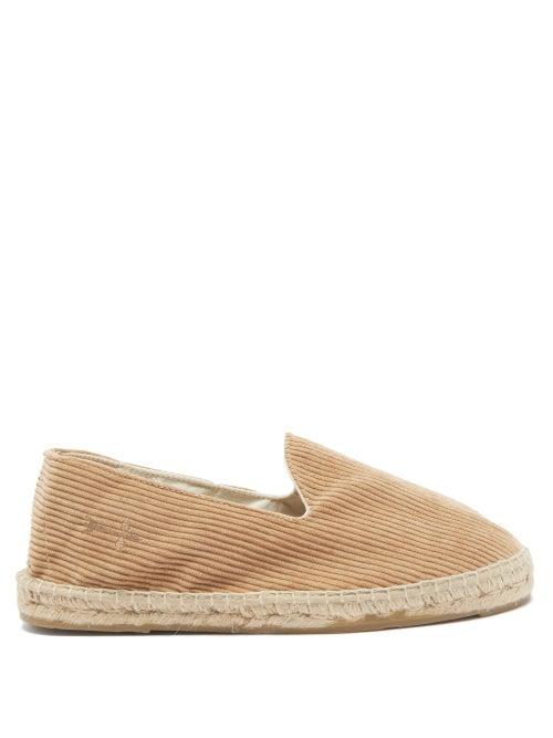 Matchesfashion.com Maneb - Tennessee Corduroy Espadrilles - Mens - Beige