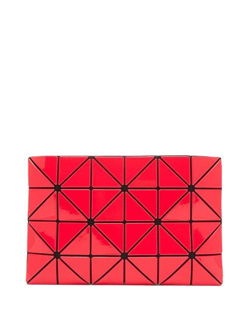 Matchesfashion.com Bao Bao Issey Miyake - Lucent Two Tone Flat Pouch - Womens - Red Multi