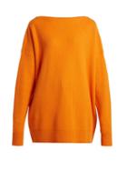 Matchesfashion.com Tomas Maier - Ribbed Cashmere Sweater - Womens - Orange