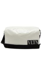 Matchesfashion.com Valentino - Vltn Large Messenger Bag - Mens - White