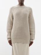 Arch4 - Budapest Ribbed Cashmere Sweater - Womens - Taupe