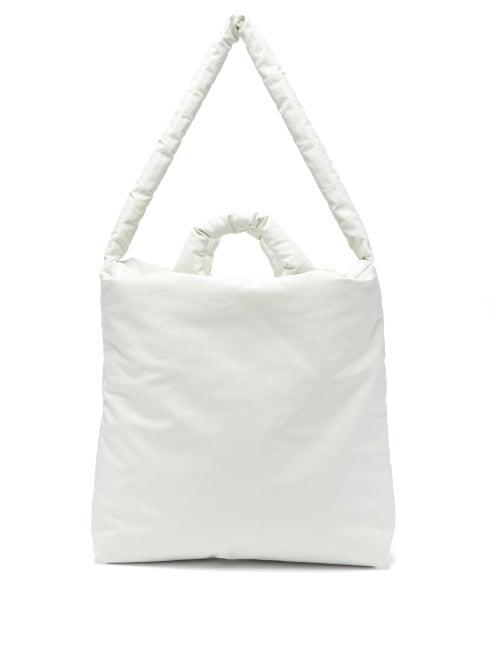 Matchesfashion.com Kassl Editions - Oil Medium Padded Tote Bag - Womens - White