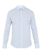 Lanvin Striped Single-cuff Cotton Shirt