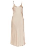 Matchesfashion.com Mes Demoiselles - Lolita Satin Slip Dress - Womens - Light Pink