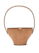 Matchesfashion.com Staud - Alice Crocodile Effect Leather Bag - Womens - Camel