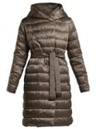 Matchesfashion.com S Max Mara - Novef Coat - Womens - Dark Grey