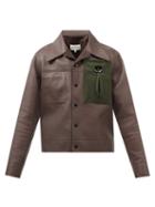 Maison Margiela - Reversible Leather Jacket - Mens - Brown