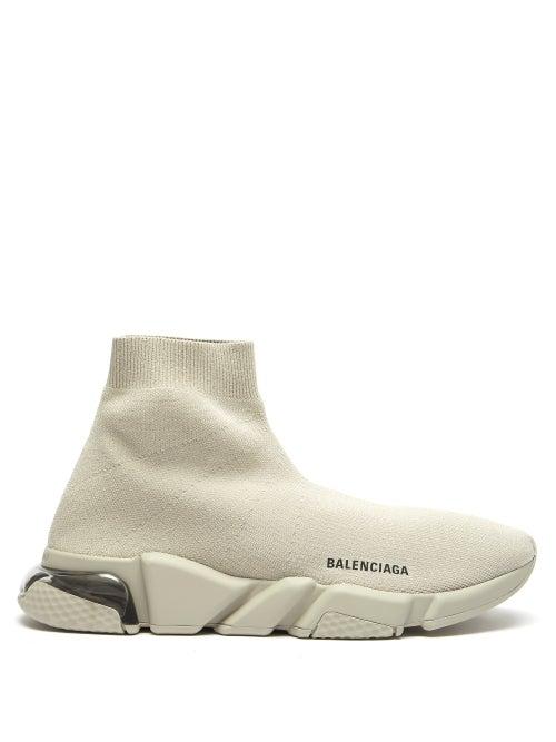 Matchesfashion.com Balenciaga - Speed Runner Trainers - Mens - Light Brown