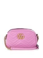 Gucci Gg Marmont Small Quilted-leather Cross-body Bag