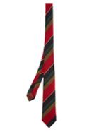 Gucci Striped Cashmere And Silk Tie