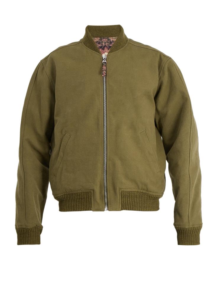 Isabel Marant Loik Cotton Reversible Bomber Jacket