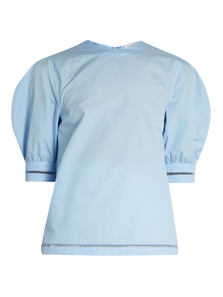 J.w.anderson Puff-sleeved Cotton Top
