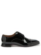 Matchesfashion.com Christian Louboutin - Derbytoto Patent-leather Shoes - Mens - Black