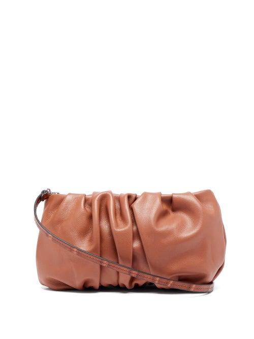 Matchesfashion.com Staud - Bean Leather Shoulder Bag - Womens - Tan