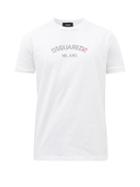 Dsquared2 - Milano Logo-print Cotton-jersey T-shirt - Mens - White