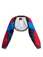 Matchesfashion.com Colville - Tri Colour Bolero Sleeve Jacket - Womens - Red Multi