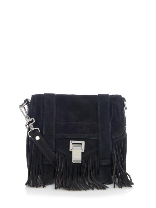 Proenza Schouler Ps1 Fringe Suede Cross-body Bag