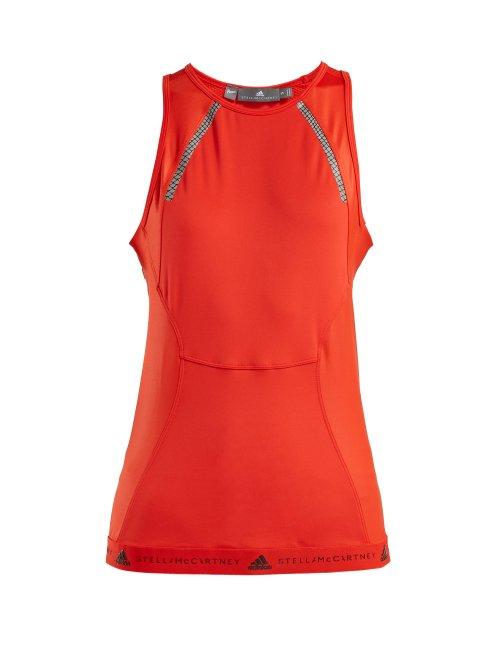 Matchesfashion.com Adidas By Stella Mccartney - Racer Back Performance Tank Top - Womens - Red