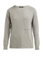 Matchesfashion.com Weekend Max Mara - Canapa Sweater - Womens - Light Grey