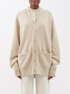 Extreme Cashmere - No.244 Papilli Cashmere Cardigan - Womens - Light Beige