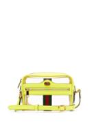 Matchesfashion.com Gucci - Ophida Mini Transparent Cross Body Bag - Womens - Yellow