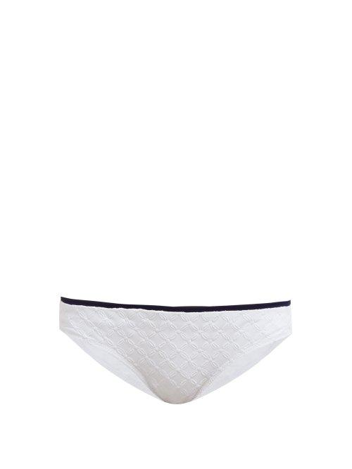 Matchesfashion.com Heidi Klein - Low Rise Bikini Briefs - Womens - White
